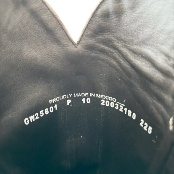 Lane Gallatin Womens Cowboy Boots 11 Pink Cowgirl Western Mid Calf Pointed Toe - Picture 9 of 11